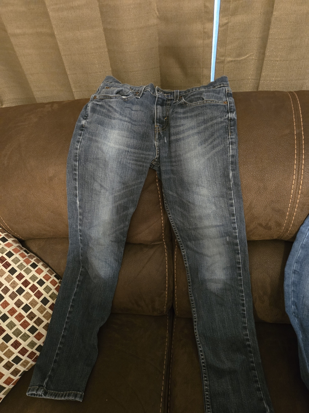 Levi Dark Wash Women's Boot Cut Jeans - Blue